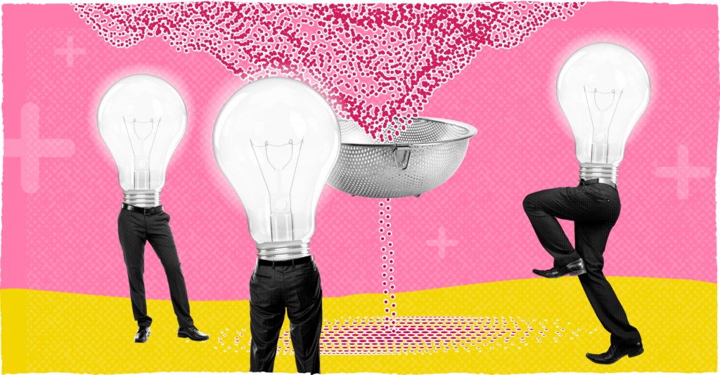 lightbulb men
